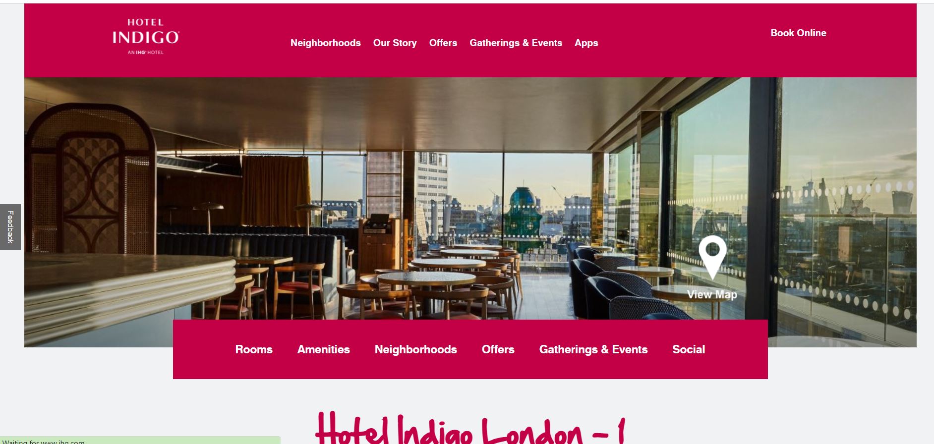 The Hotel Indigo London