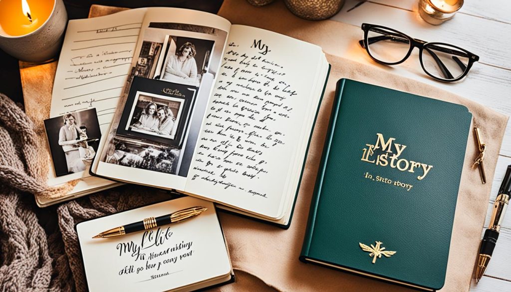 journal for mom's life story