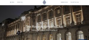 The Churchill Room at The Royal Automobile Club