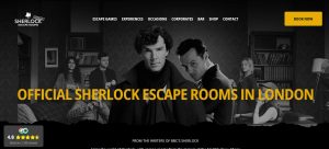 The Game is Now (Sherlock Holmes Escape Room)