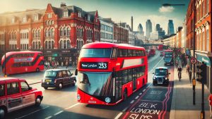 How much does it cost to travel on the 253 bus route London