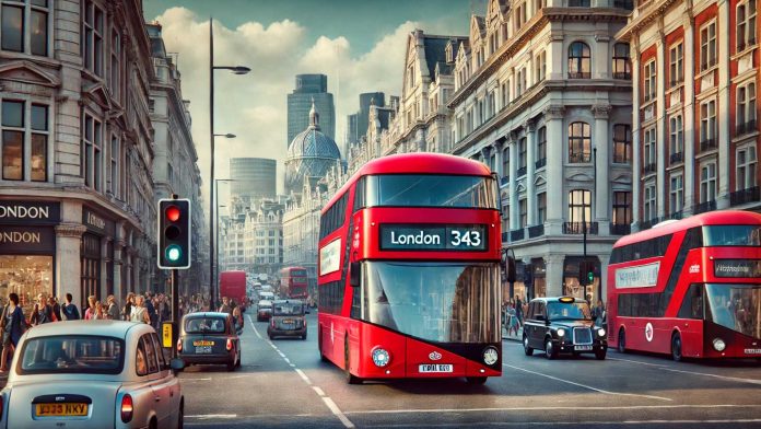 London Bus 343 Route