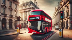 Where does the 279 bus route start and end