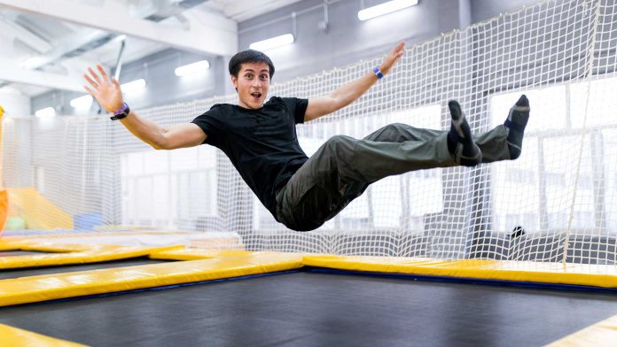 trampoline room london