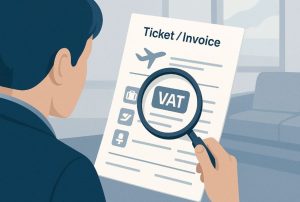 How can UK travellers spot VAT-related charges on tickets