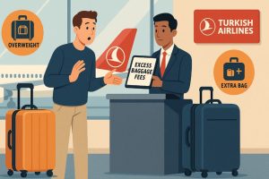 What are the excess baggage fees on Turkish Airlines