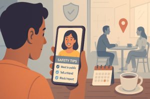 What are the safety tips for using HIV dating websites in 2025