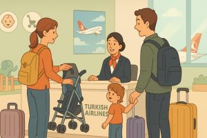 What baggage policies apply to infants and children