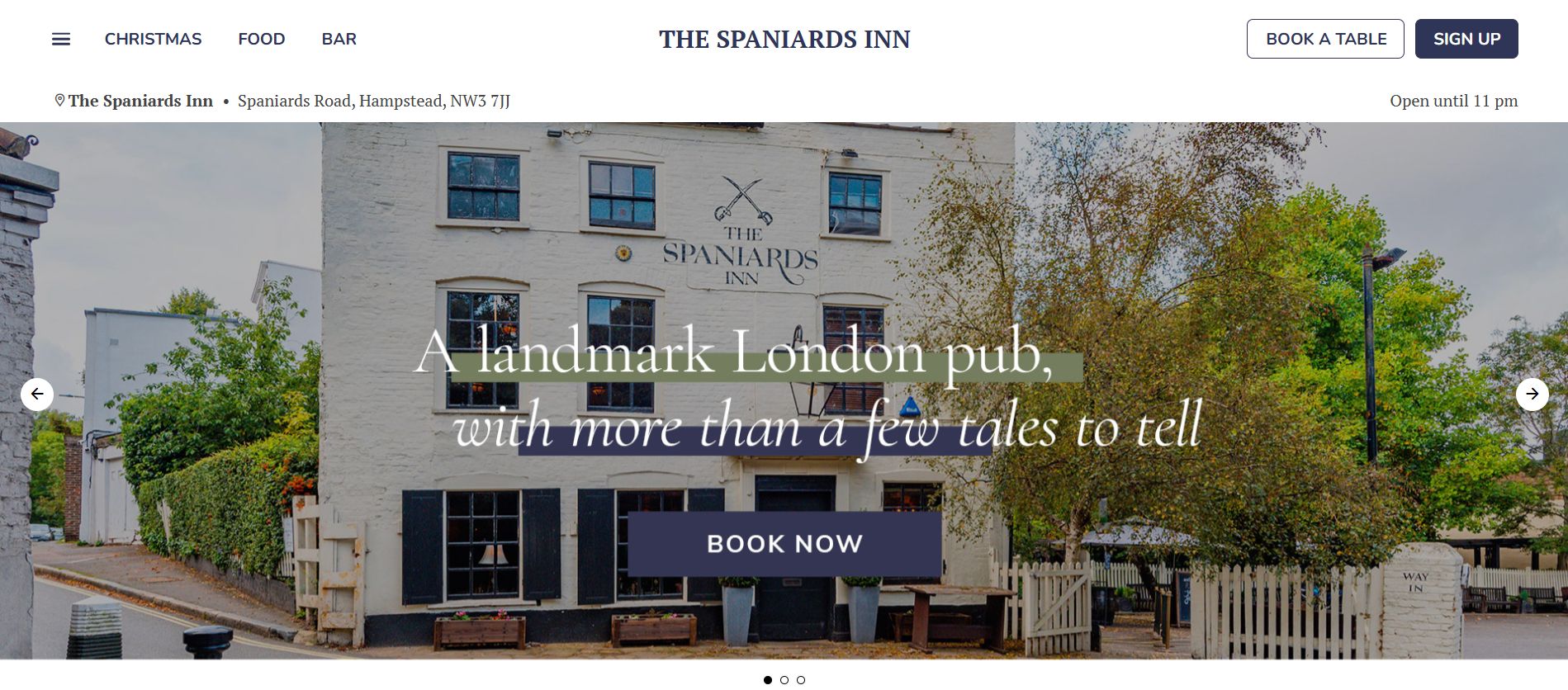 4. The Spaniards Inn, Hampstead