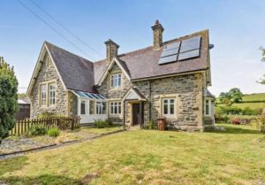Glanrafon Hall, Llangollen, North Wales