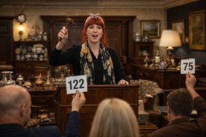 How Did Izzie Balmer Become a Respected Auctioneer
