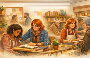 How Does Miriam Wilcox Contribute to the Community