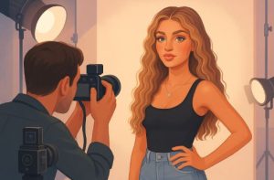 What Was Katie Price’s First Step into Modelling