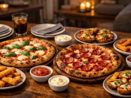 Marks and Spencer Pizza Deal 2026: Get 2 Pizzas & 2 Sides for £14 (Pizza Night Dine In) marks and spencer pizza deal