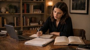 How does her book Nineteen Steps add to her income